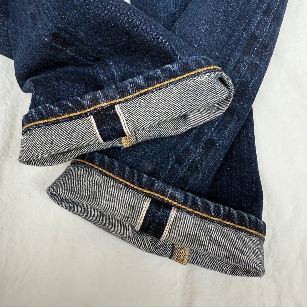 AG Alexxis Slim Jeans Yokohama Japan Red Line Selvedge Size 28